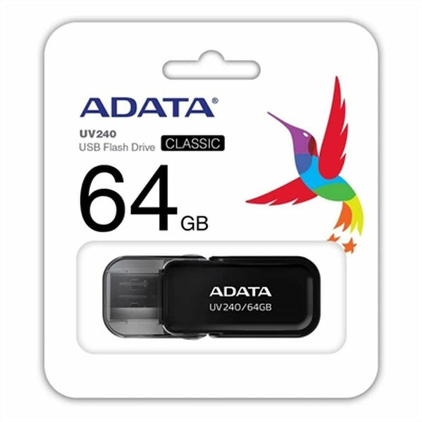 Memoria USB Adata AUV240-64G-RBK 64 GB 64 GB