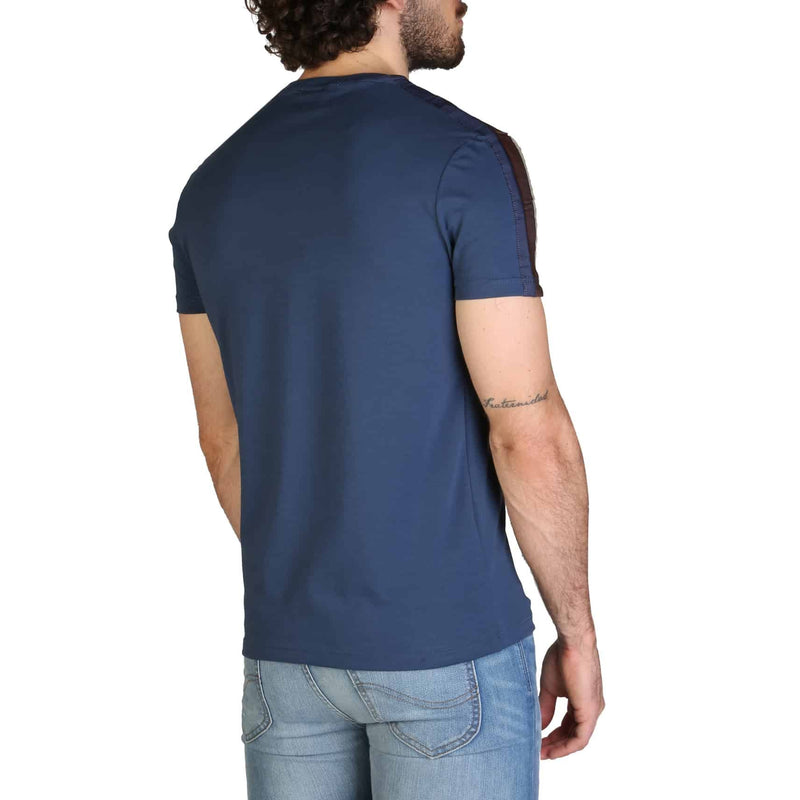 T-shirt da Uomo Aquascutum Maglietta a maniche corte Blu scuro