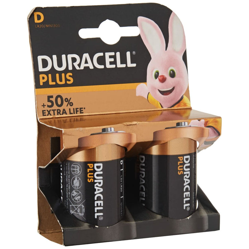 Batterie Alcaline LR20 DURACELL Plus Power D