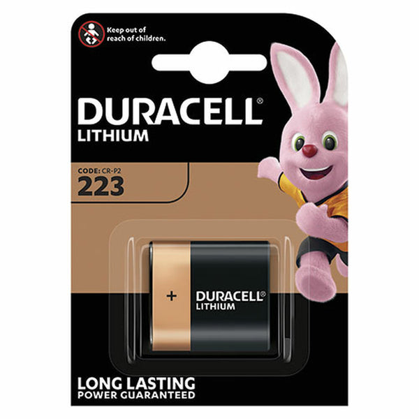 Batteria al litio DURACELL CR223 6V