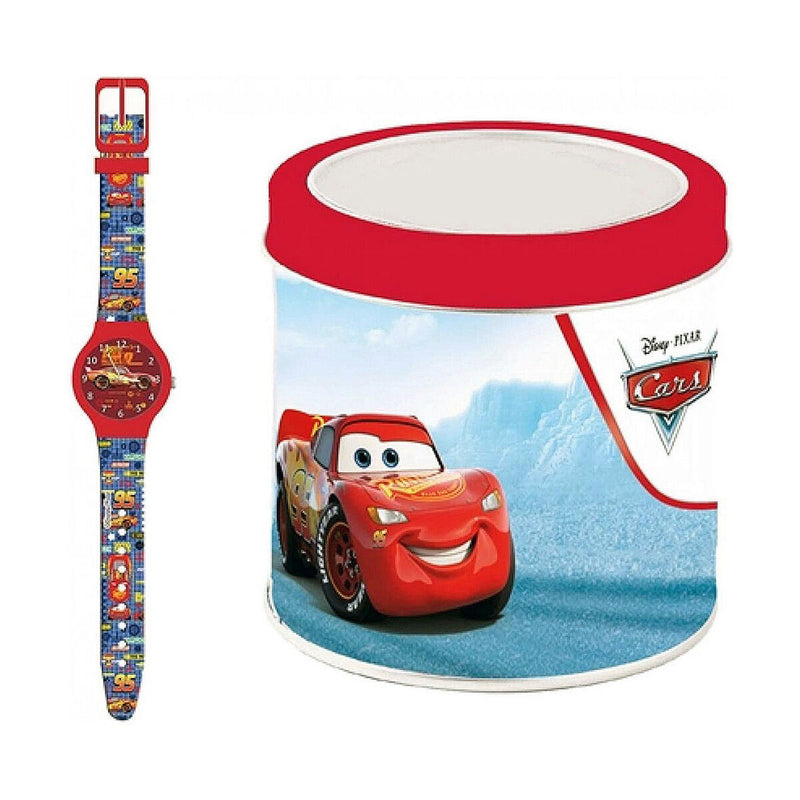 Orologio Bambini Cartoon CARS - Tin Box