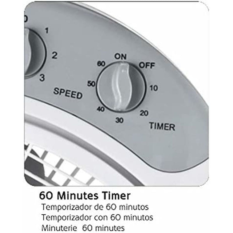 Ventilatore da Terra Haeger FF-012.004A Bianco 40 W