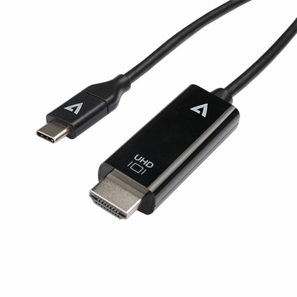 Adattatore USB C con HDMI V7 V7UCHDMI-1M 1 m Nero