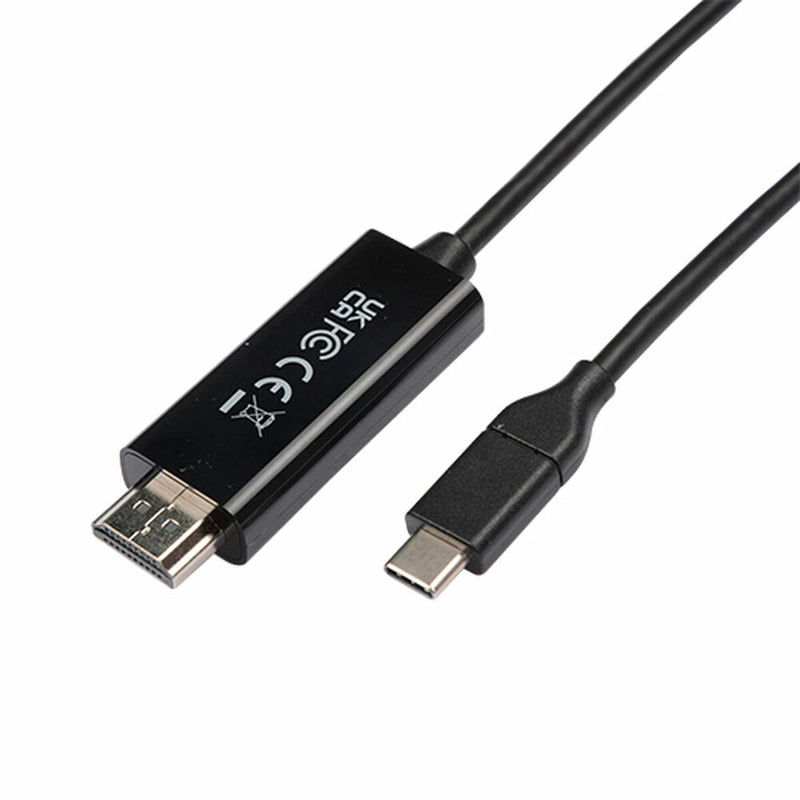 Adattatore USB C con HDMI V7 V7UCHDMI-1M 1 m Nero