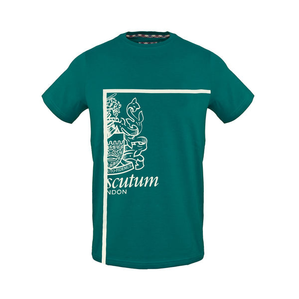maglietta casual a maniche corte - t-shirt da uomo Aquascutum verdone