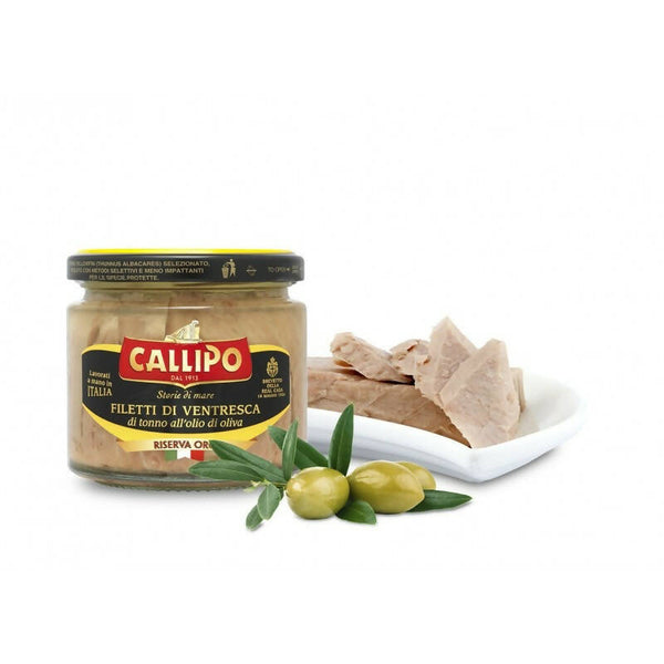 Ventresca di tonno all'olio d'oliva calabrese "Callipo" Gr.190