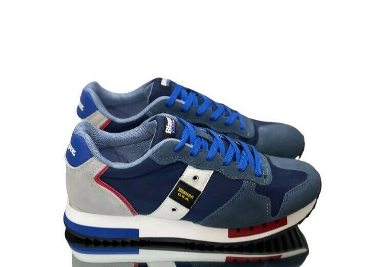 Sneakers Man Blauer USA - Modello Queens01/Mes Navy Royal
