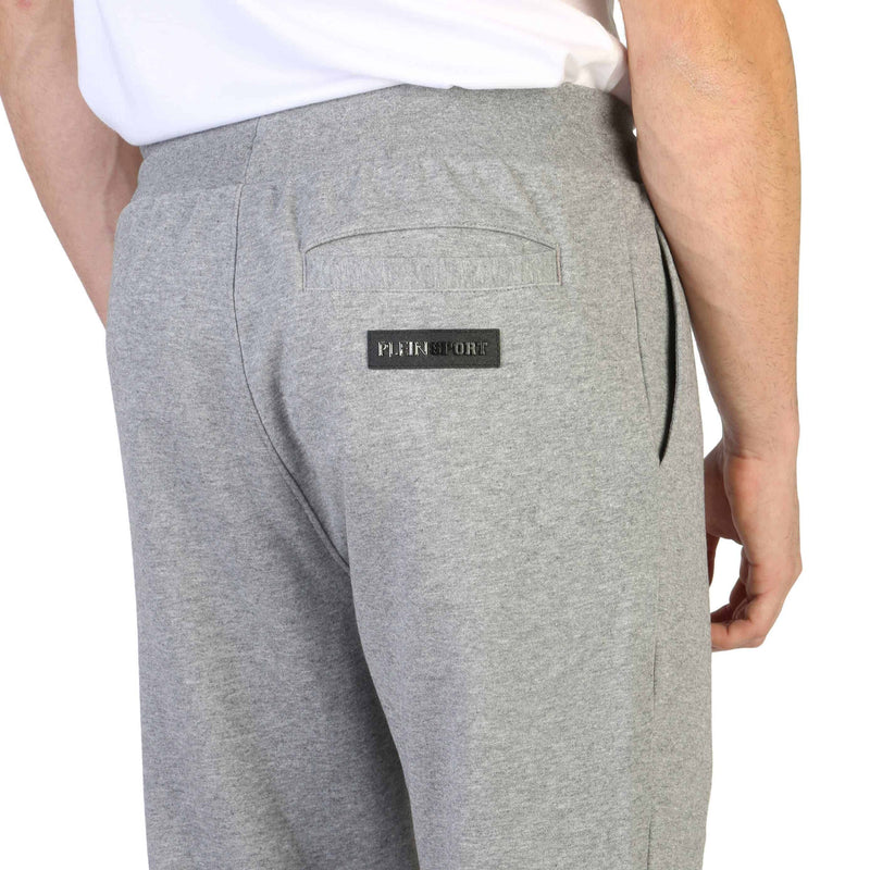 Pantaloni Sportivi di tuta da Uomo Grigi Plein Sport con Logo