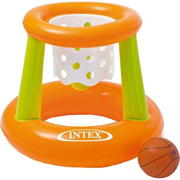 Gioco Gonfiabile Intex Arancio Verde Cestello da Basket 67 x 55 cm
