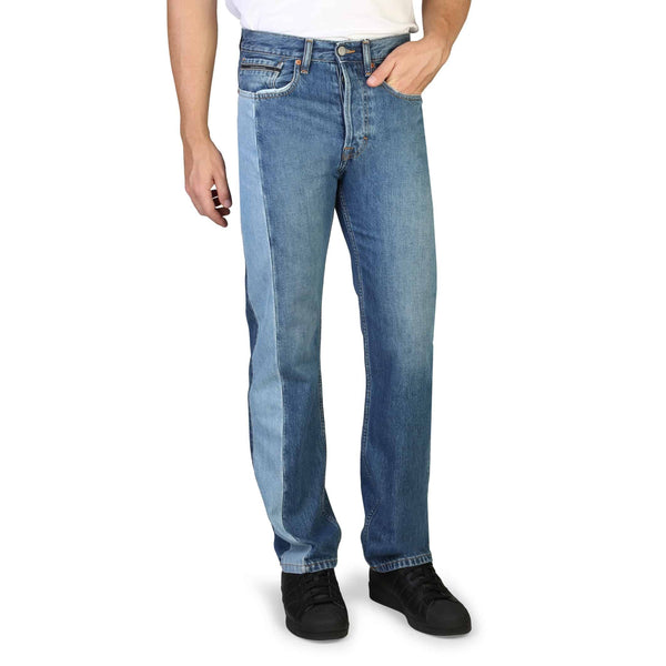 Pantaloni Blue Jeans casual da Uomo Regular Fit di marca Calvin Klein