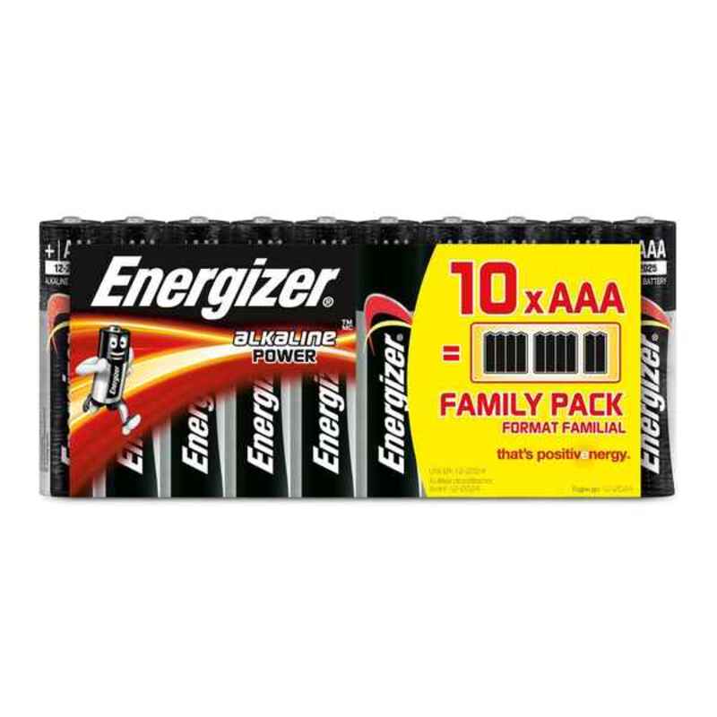Batterie Alcaline Energizer 630066 AAA LR03 (10 uds)