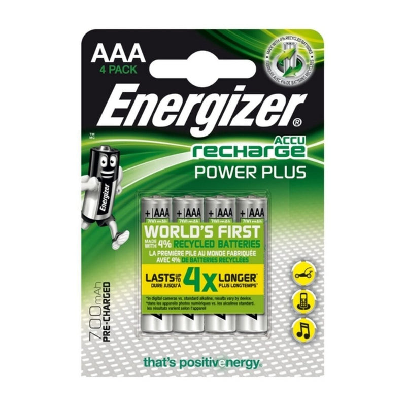 Batterie Ricaricabili Energizer AAA-HR03 AAA HR03