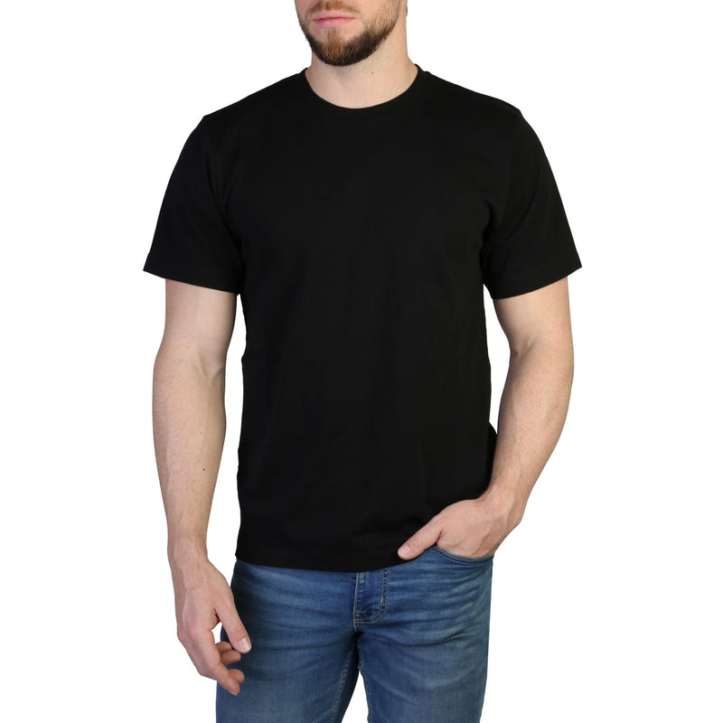 t-shirt Off-White nera da uomo - maglietta a maniche corte in cotone