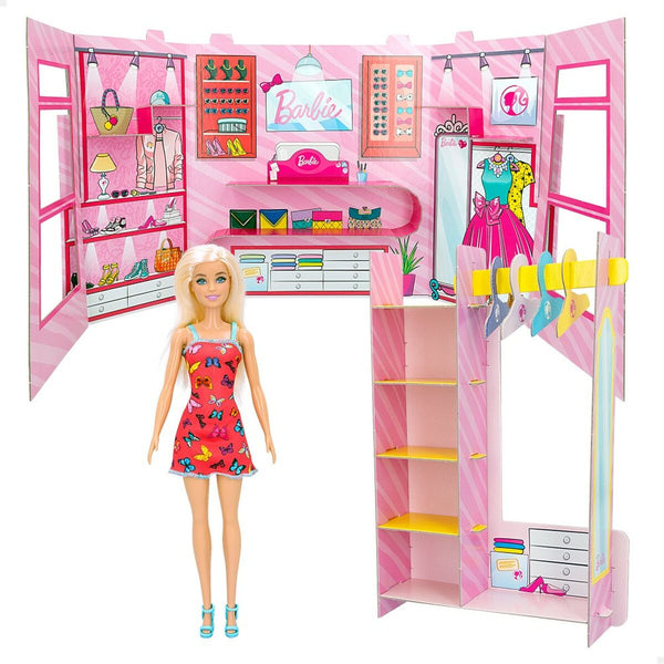 Playset Barbie Fashion Boutique 9 Pezzi 6,5 x 29,5 x 3,5 cm