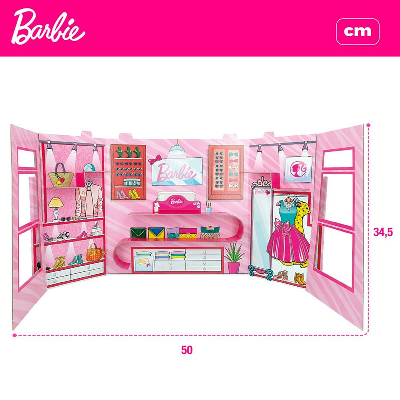 Playset Barbie Fashion Boutique 9 Pezzi 6,5 x 29,5 x 3,5 cm