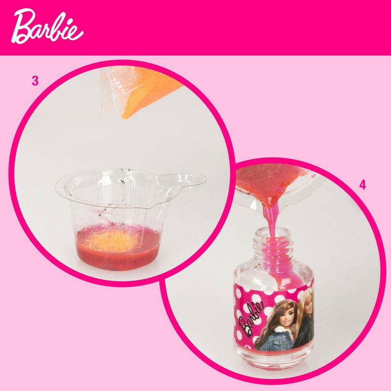 Kit per creare il trucco Barbie Studio Color Change Smalto per unghie 15 Pezzi