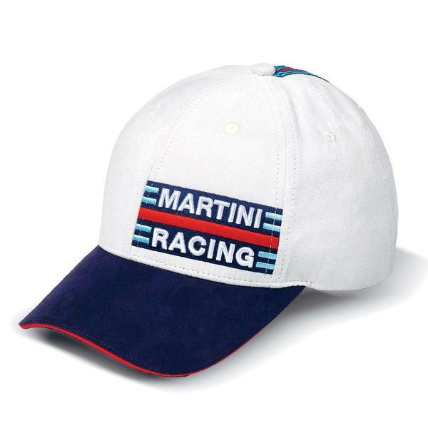 Berretto con Visiera Sportivo Sparco Martini Racing Bianco e Blu - Taglia Regolabile