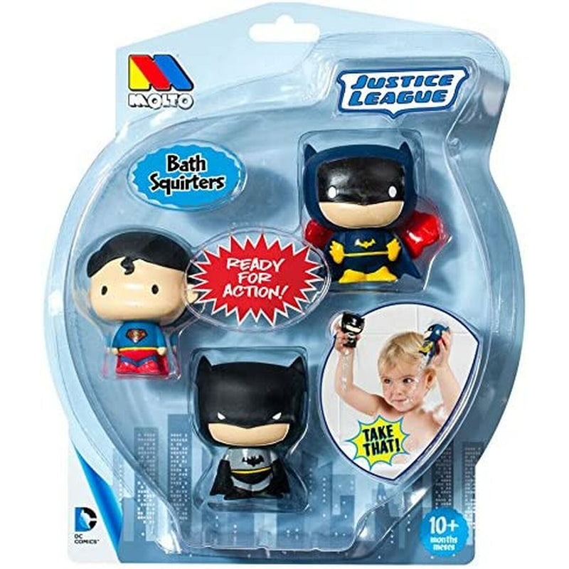 Confezione con 3 Statuette Justice League Batman Superman