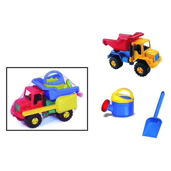 Set di giocattoli per il mare Multicolor - Camion, Paletta e Annaffiatoio