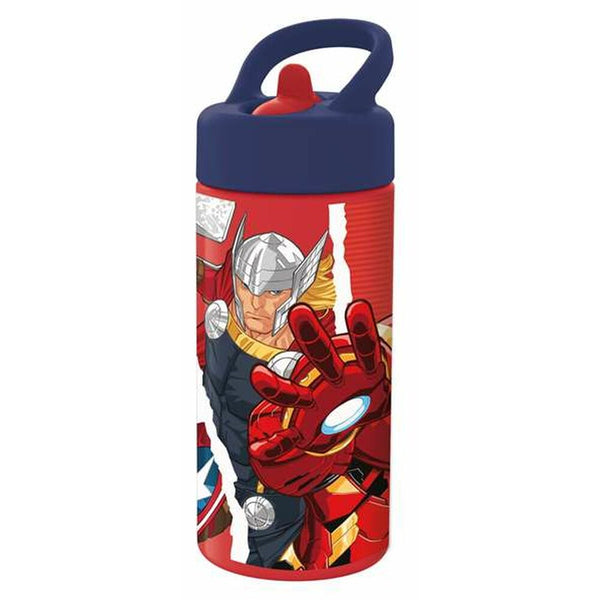 Borraccia in Plastica Marvel Avengers Bottiglia con beccuccio (410 ml)