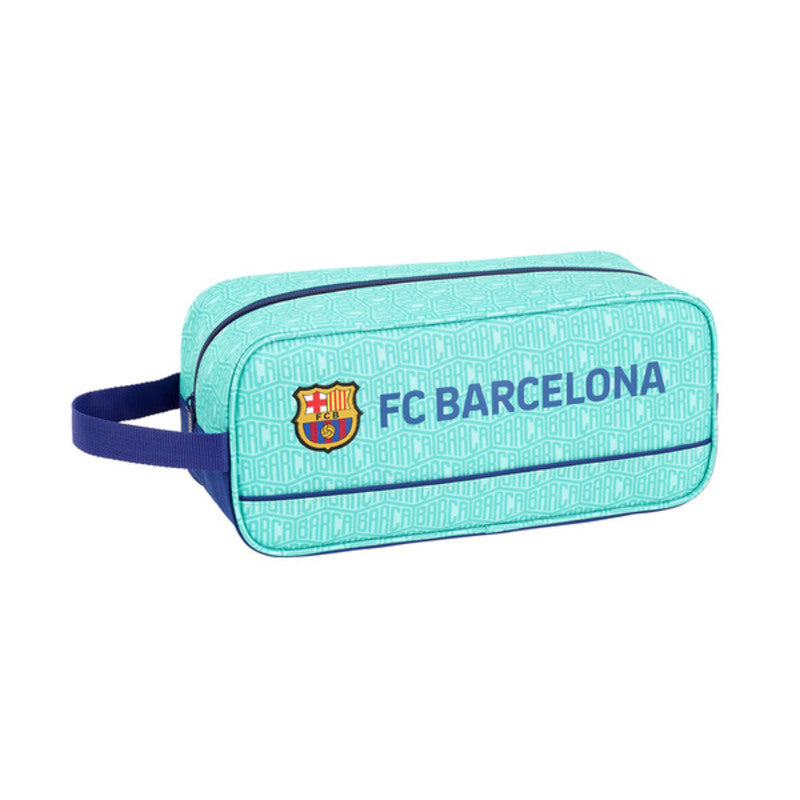 Porta-Scarpe da Viaggio F.C. Barcelona Turchese (34 x 15 x 14 cm)