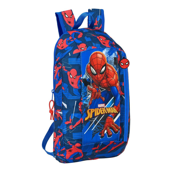 Zaino per Bambini Spiderman Great power Rosso Azzurro (22 x 39 x 10 cm)