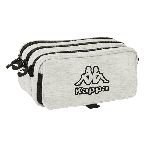 Portaoggetti Triplo Kappa Grey knit Grigio (21,5 x 10 x 8 cm)
