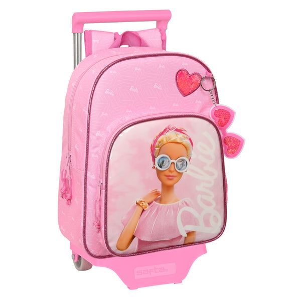 Trolley per la Scuola Barbie Girl Rosa 26 x 34 x 11 cm