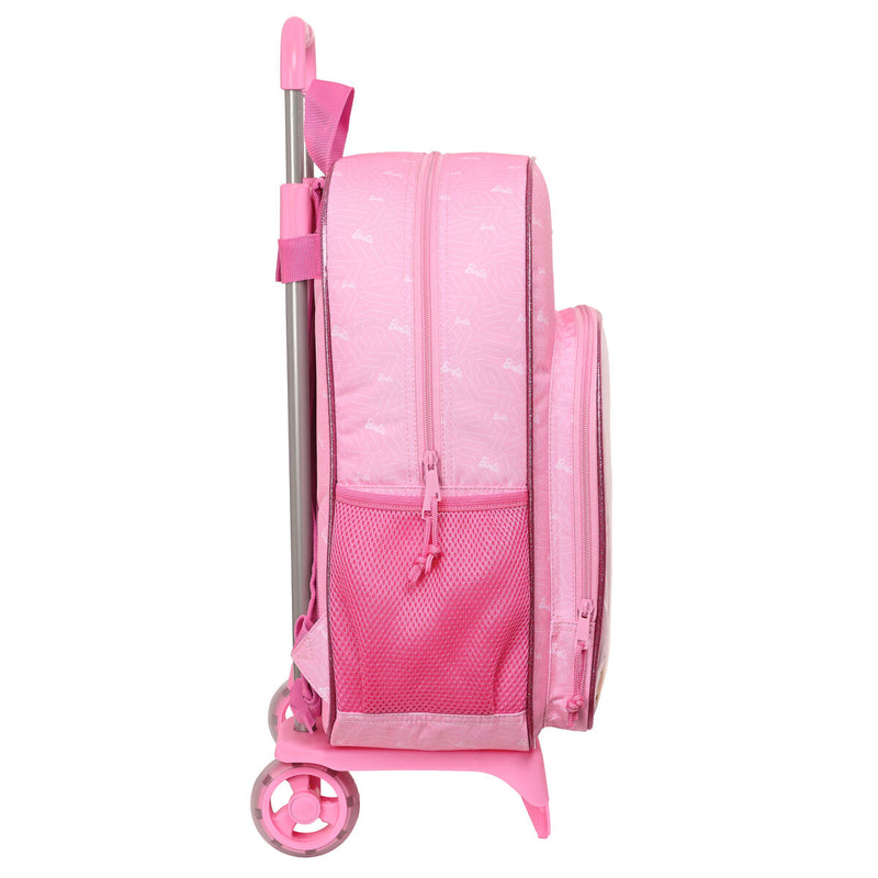 Trolley per la Scuola Barbie Girl Rosa 33 x 42 x 14 cm