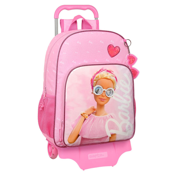 Trolley per la Scuola Barbie Girl Rosa 33 x 42 x 14 cm