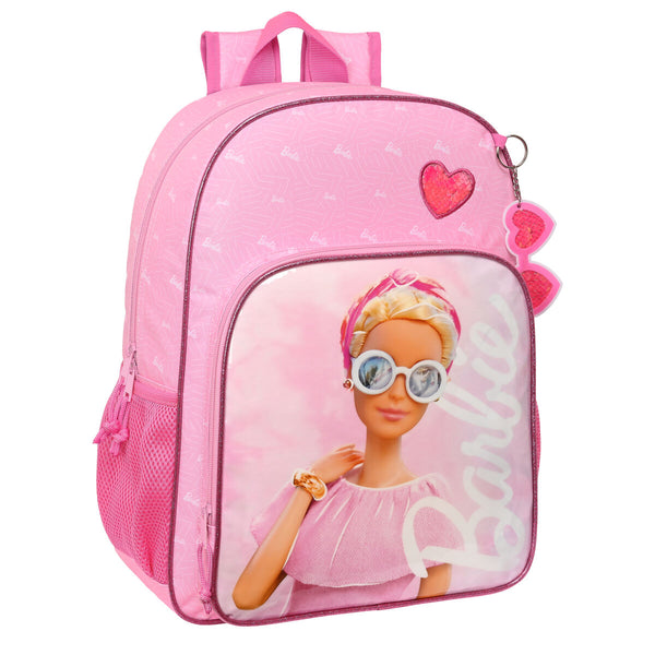 Zaino Scuola Barbie Girl Rosa 33 x 42 x 14 cm