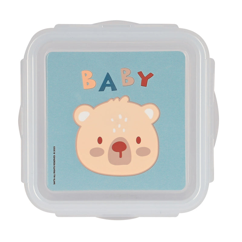 Porta pranzo Safta Baby bear 13 x 7.5 x 13 cm Azzurro