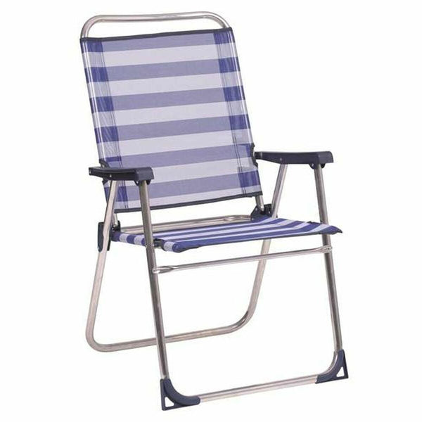 Sedia da Spiaggia Alco 57 x 89 x 60 cm Azzurro