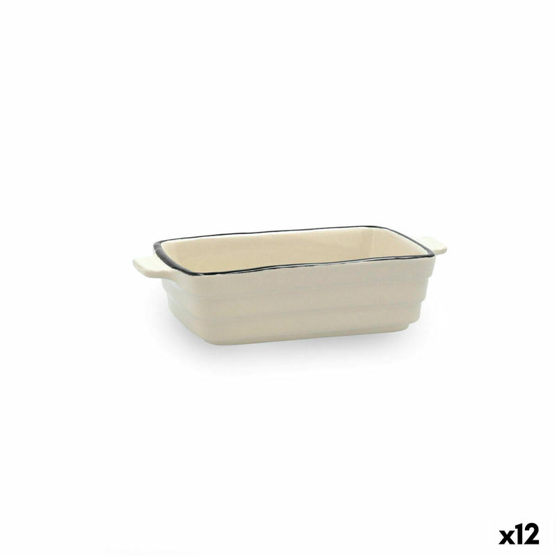 Pentola Quid Cocco Ceramica Bianco (16 x 9 x 4 cm) (Pack 12x)