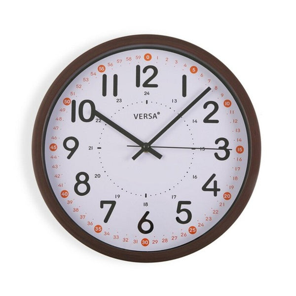 Orologio da Parete Plastica (4 x 30,5 x 30,5 cm)