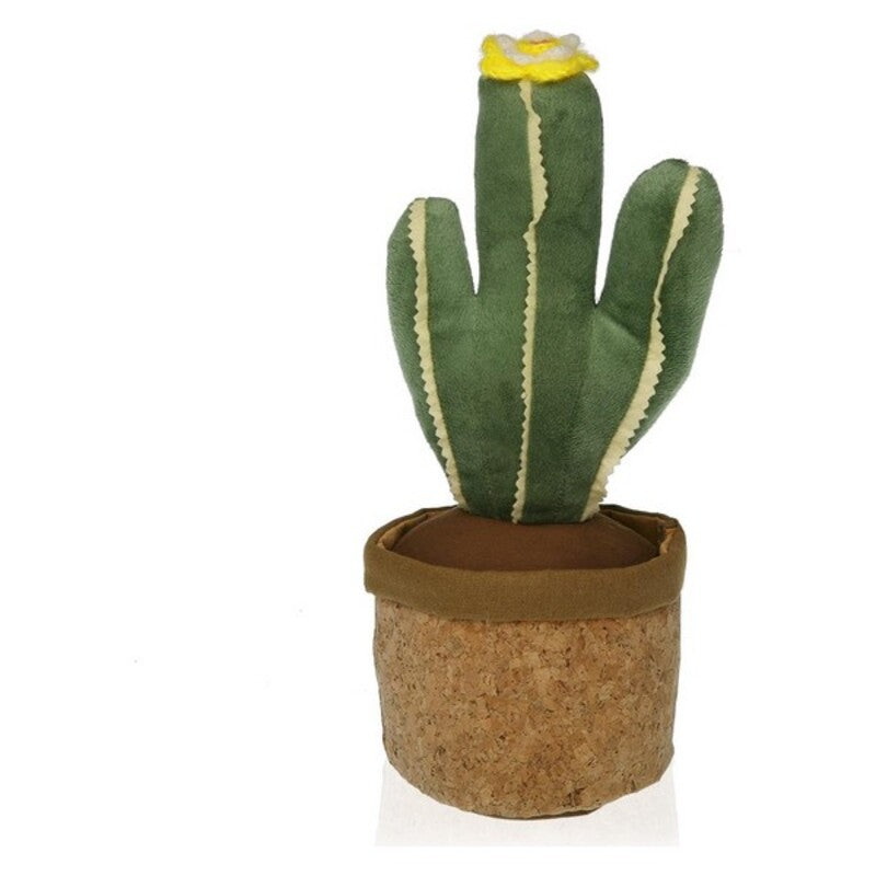 Fermaporta a forma di Cactus in Tessuto Morbido 33 cm