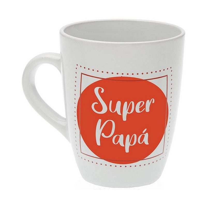 Tazza Mug Versa Super Papá Gres (8,5 x 10 x 8,5 cm)