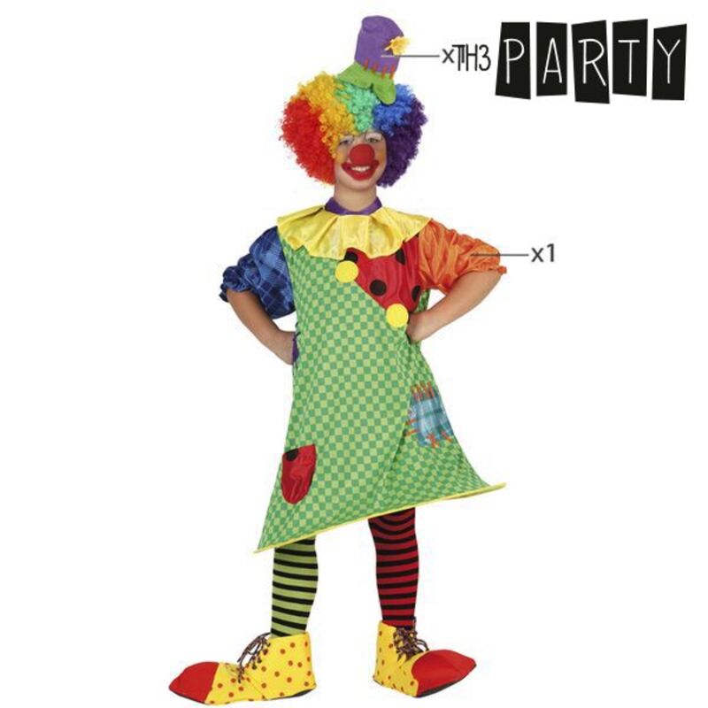 Costume di Carnevale per Bambina da Clown