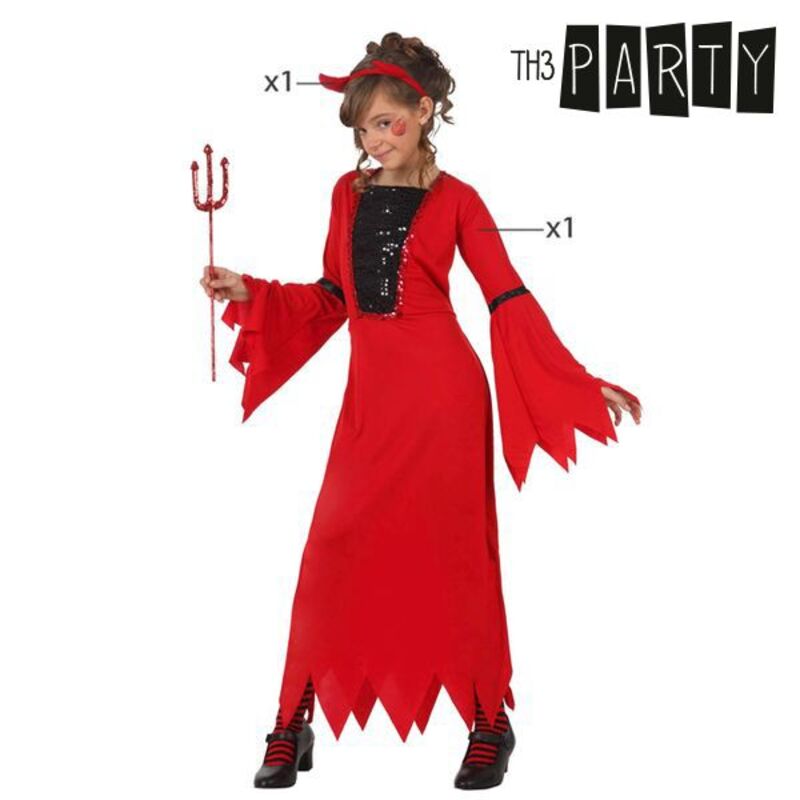 Costume per Bambini Demonio donna