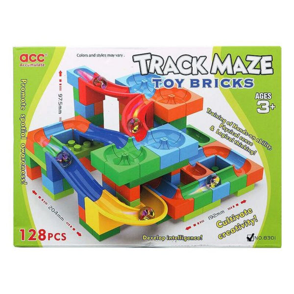 Gioco di Costruzioni con Blocchi Track Maze 118063 (128 pcs)