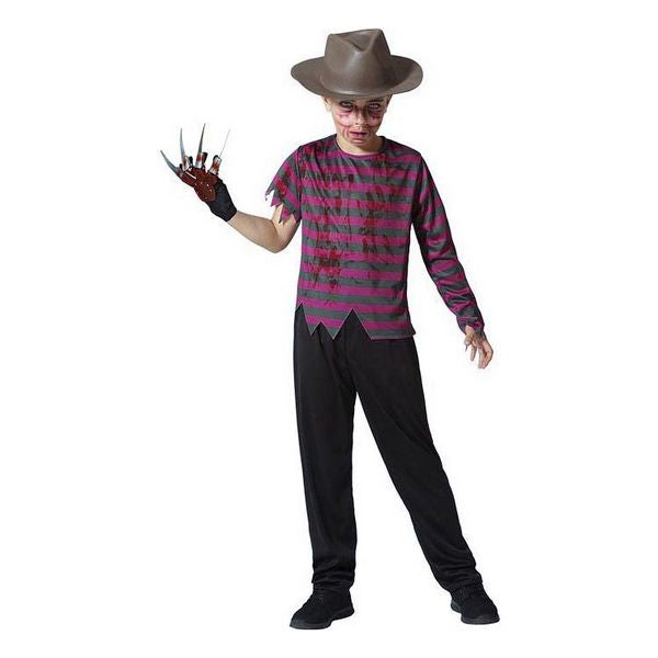Costume di Halloween Maglia e Pantalone per Bambino da Freddy Krueger