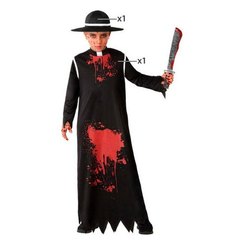 Costume per Bambini Nero Zombies (2 Unità)