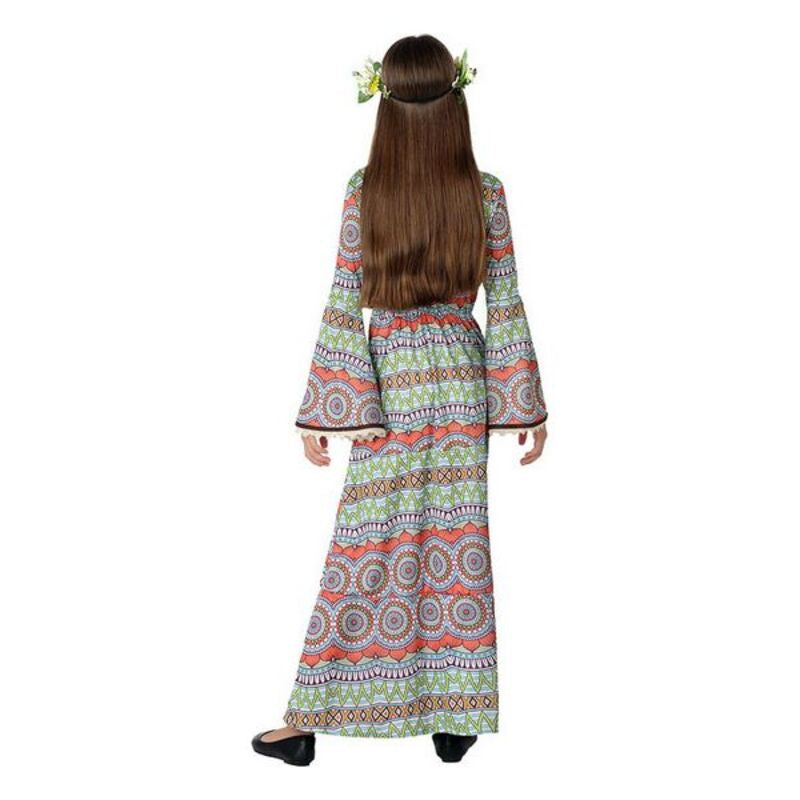 Costume di Carnevale per Bambina - Vestito Lungo da Hippie