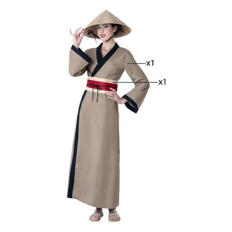 Costume di Carnevale per Donna da Cinese Medievale con Kimono
