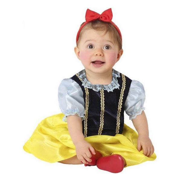 Costume di Carnevale per Neonati 6-24 mesi Principessa Biancaneve
