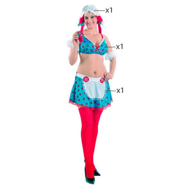 Costume di Carnevale per Donna da Campagnola Sexy - Taglia M-L