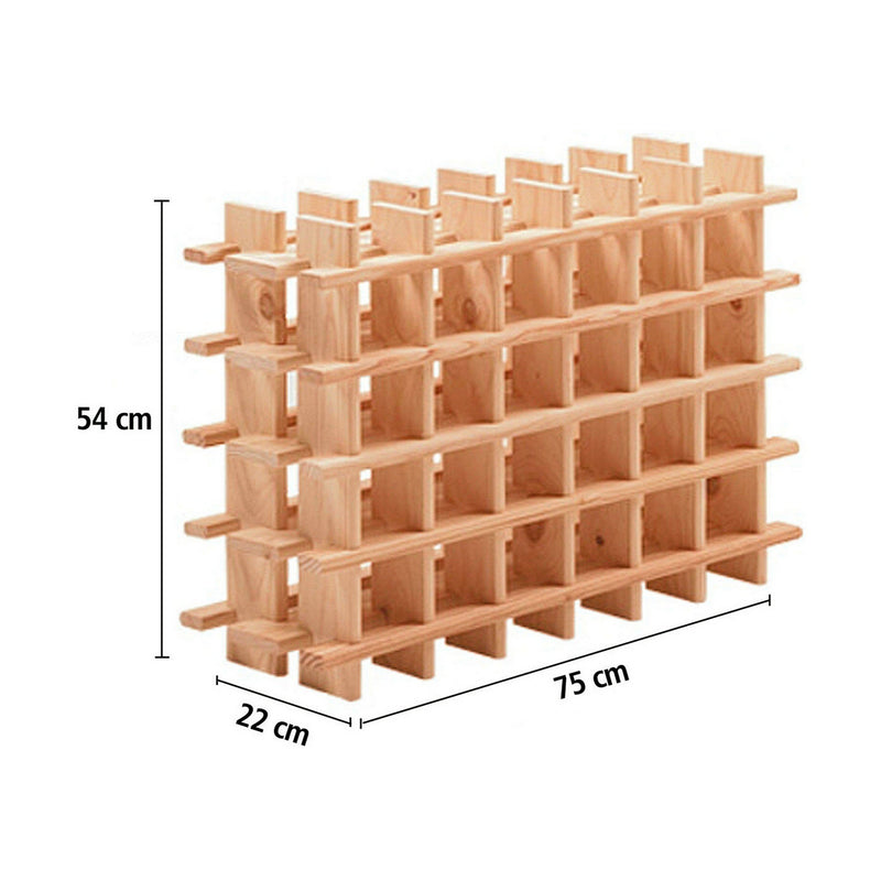 Portabottiglie Astigarraga Marrone Pino (75 x 22 x 54 cm)