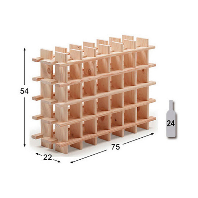 Portabottiglie Astigarraga Marrone Pino (75 x 22 x 54 cm)