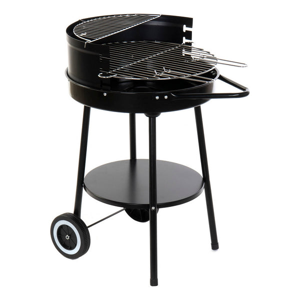Barbecue a Carboni con Ruote DKD Home Decor Metallo (59 x 49 x 82 cm)