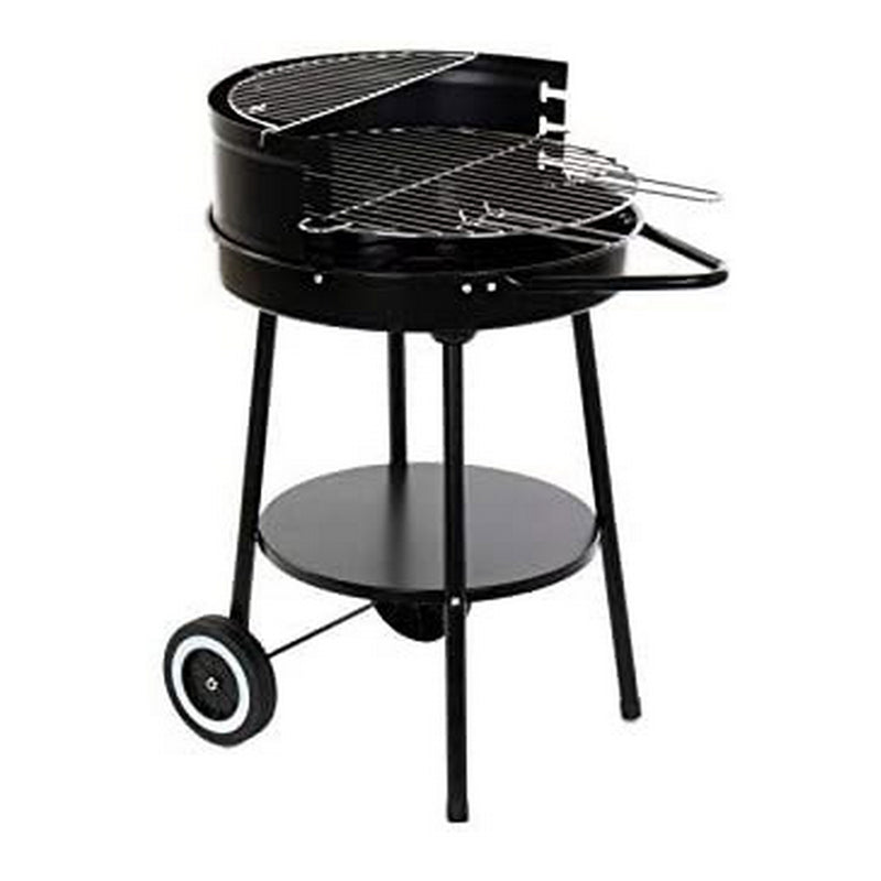Barbecue a Carboni con Ruote DKD Home Decor Metallo (59 x 49 x 82 cm)